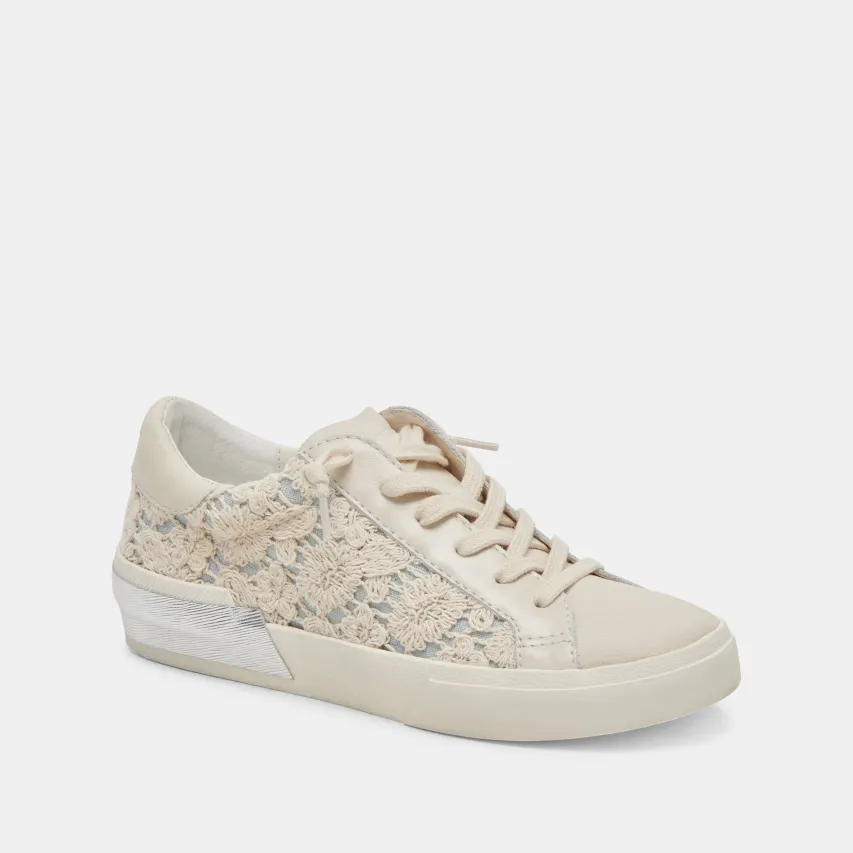 ZINA SNEAKERS CREAM BLUE LACE^Dolce Vita Online