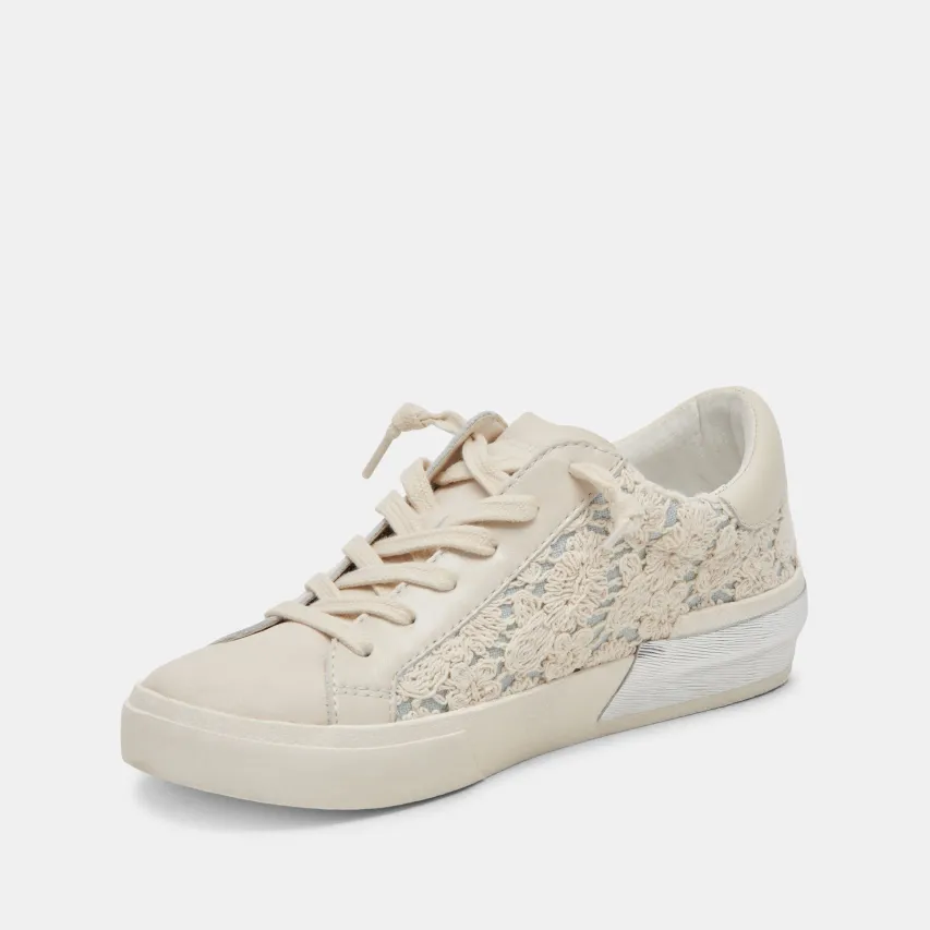 ZINA SNEAKERS CREAM BLUE LACE^Dolce Vita Online