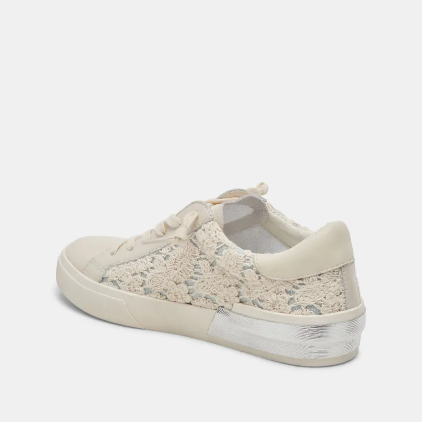 ZINA SNEAKERS CREAM BLUE LACE^Dolce Vita Online