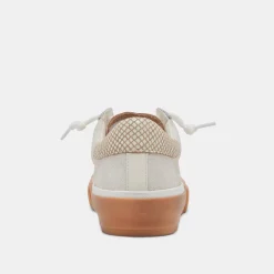 ZINA SNEAKERS IVORY MULTI CRACKLED LEATHER^Dolce Vita Best