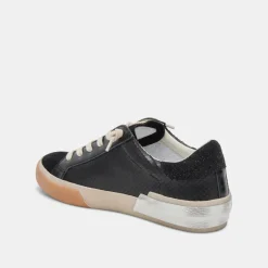 ZINA SNEAKERS ONYX EMBOSSED LEATHER^Dolce Vita Sale