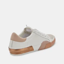 ZINA SNEAKERS WHITE TAN^Dolce Vita New