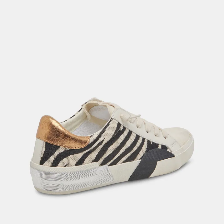 ZINA SNEAKERS ZEBRA FABRIC^Dolce Vita Online