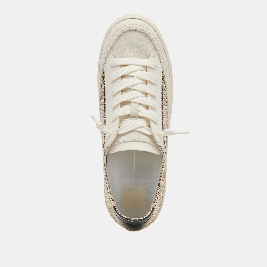 ZOLEN SNEAKERS BLACK NATURAL RAFFIA^Dolce Vita Hot