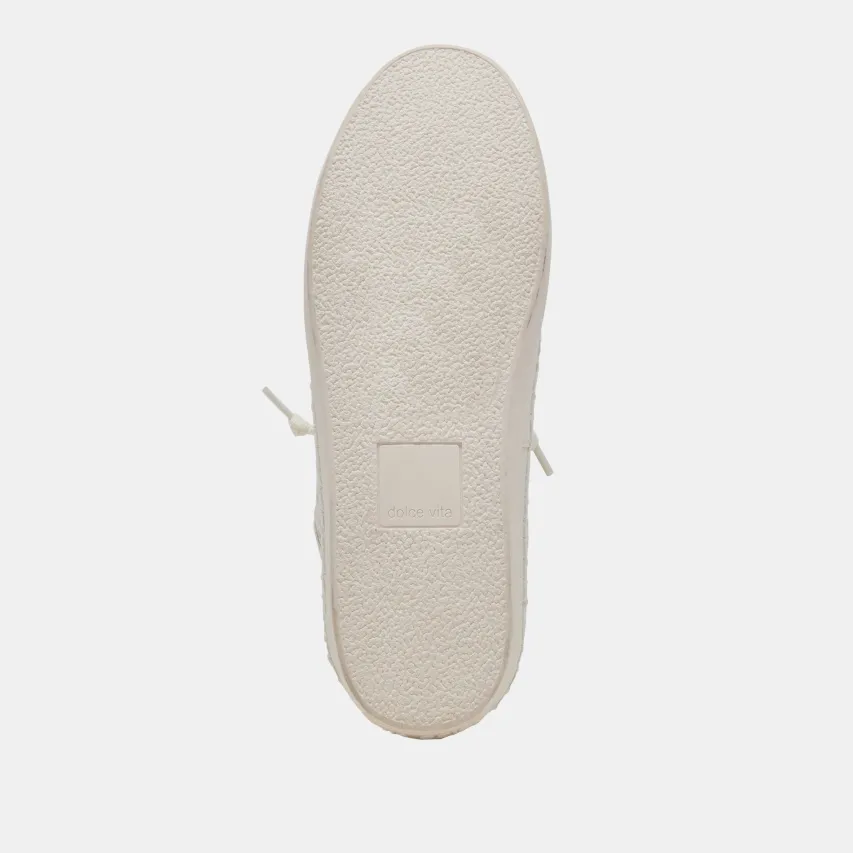 ZOLEN SNEAKERS WHITE PERFORATED LEATHER^Dolce Vita Discount